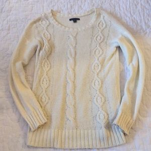 Cream Knit Sweater